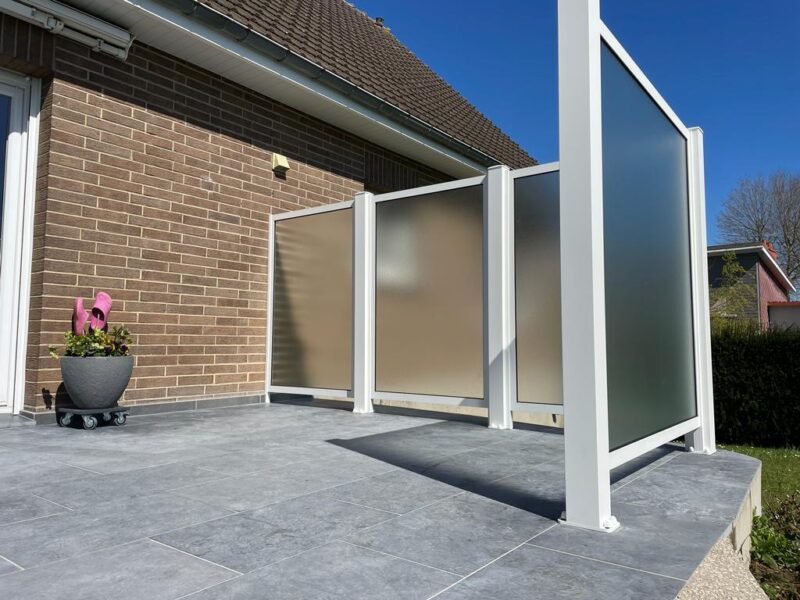 Garde-corps Gabig - Pare-vent vitrage