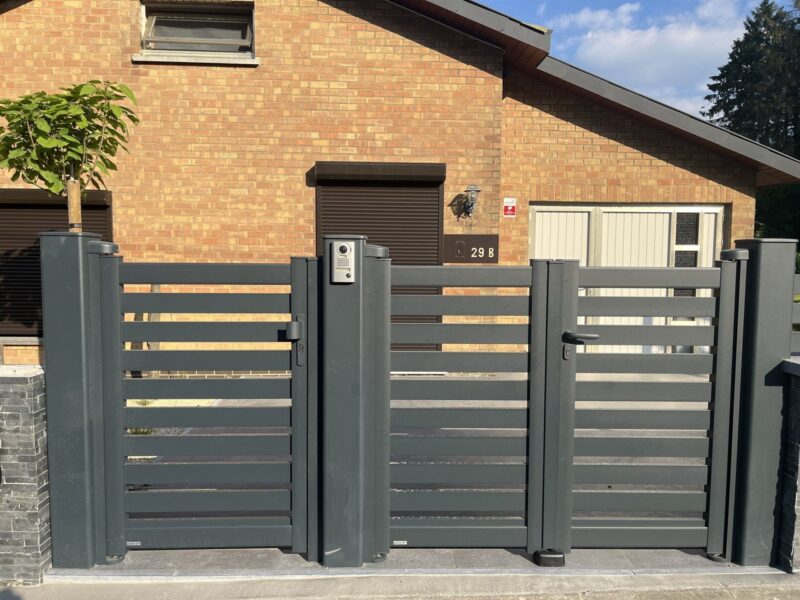 Portail RAZ - Avec cloture